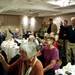 A group of family and friends toast to Glenn Dickerson after being awarded with the Knight of the Legion of Honor on Tuesday. Daniel Brenner I AnnArbor.com